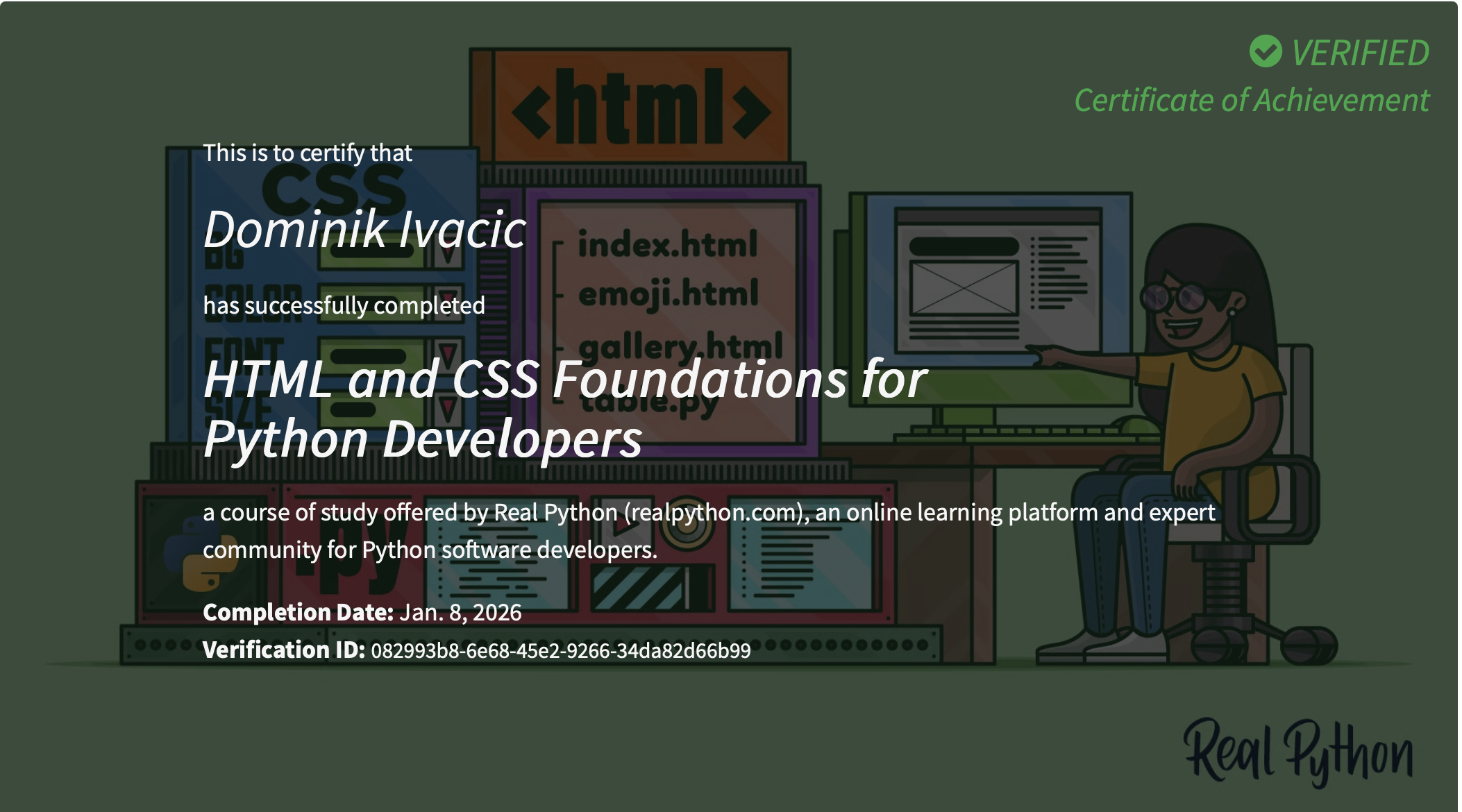 HTML and CSS Foundations